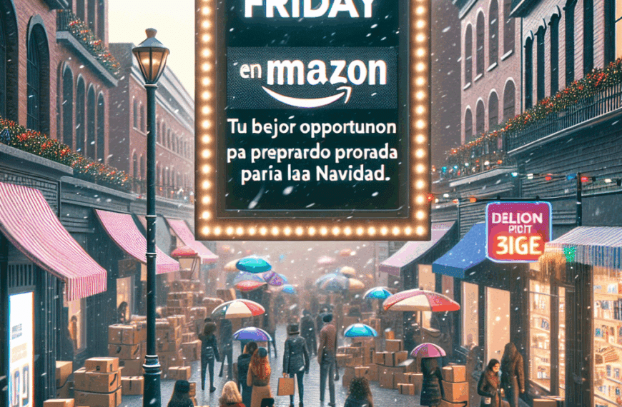 Black Friday en Amazon: Tu Mejor Oportunidad para Prepararte para la Navidad