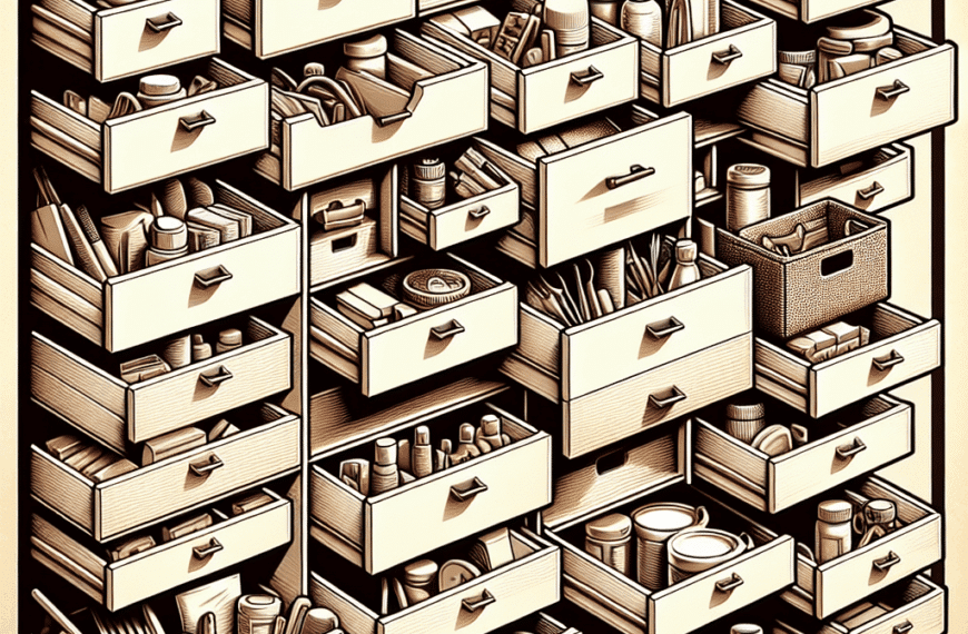 Transforma tus Cajones: Proyecto DIY Rápido y Fácil