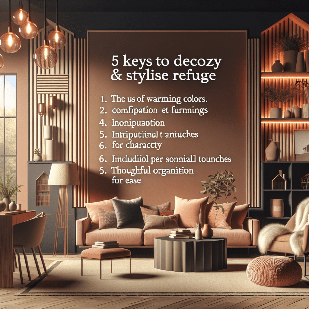 Cinco Consejos para Crear un Refugio Elegante y Confortable