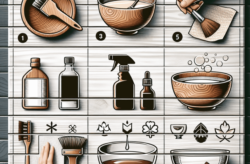 Cinco Secretos Naturales para Revitalizar tus Muebles de Madera Sin Químicos