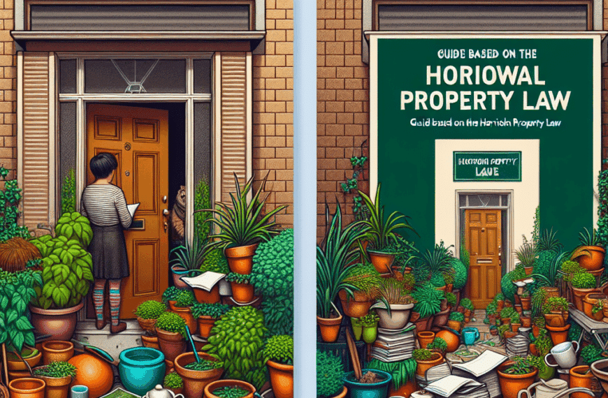 Soluciones Legales para Desalojar Plantas de Vecinos en Áreas Comunes: Guía Práctica Según la Ley de Propiedad Horizontal