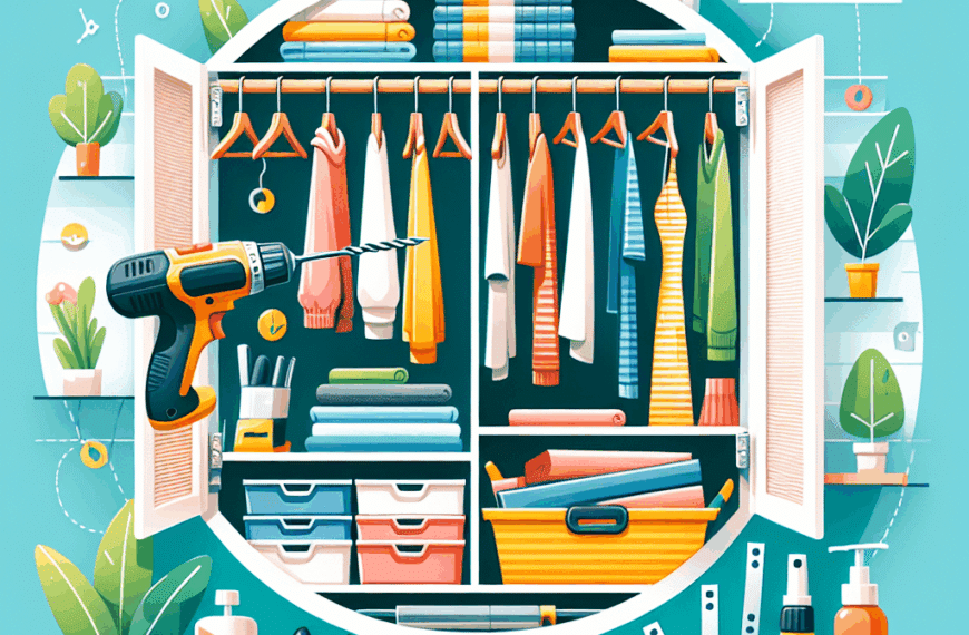 Soluciones Ingeniosas para Colgar en el Armario sin Usar Taladro