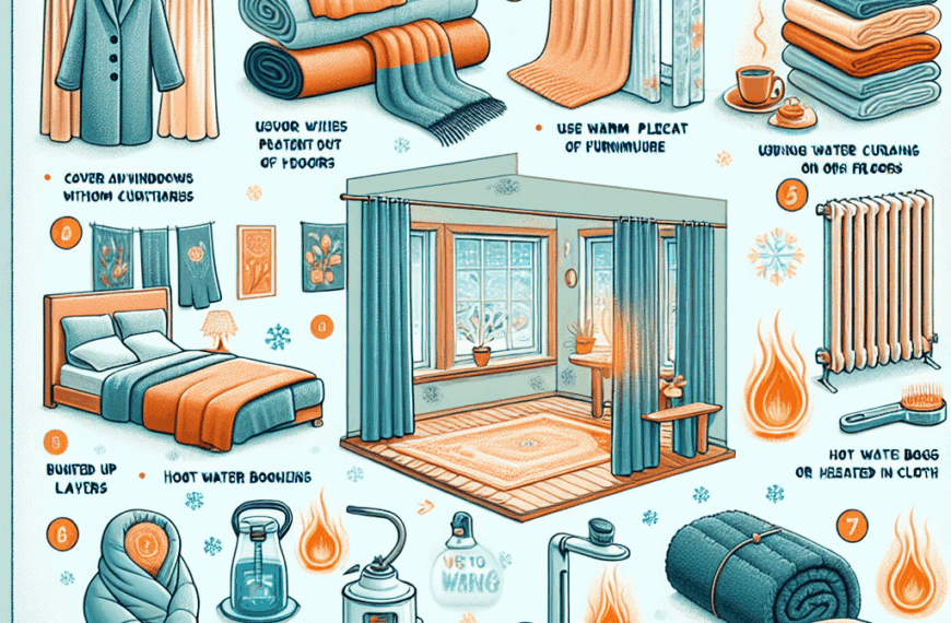 Estrategias Efectivas para Mantener tu Hogar Cálido en Invierno: Alternativas con y sin Calefacción