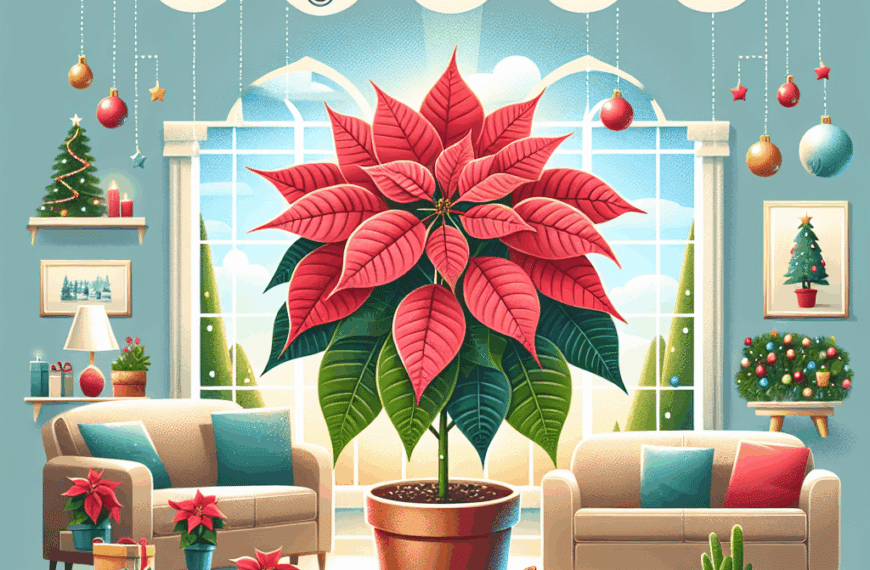 Cómo Cuidar y Mantener Radiante tu Flor de Pascua Durante la Navidad