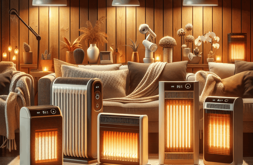 Cuatro Radiadores Eléctricos Eficientes para un Invierno Cálido y Ahorro Energético