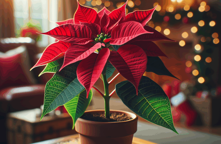 Cuidado Esencial de Tu Flor de Pascua en la Temporada Navideña