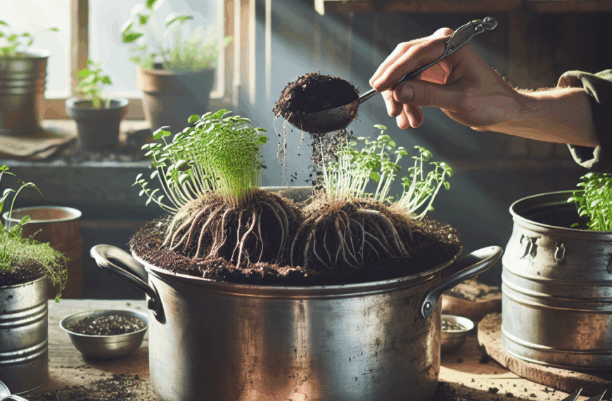 De Cacerola a Jardín: Transforma Tus Utensilios en Elegantes Jardineras