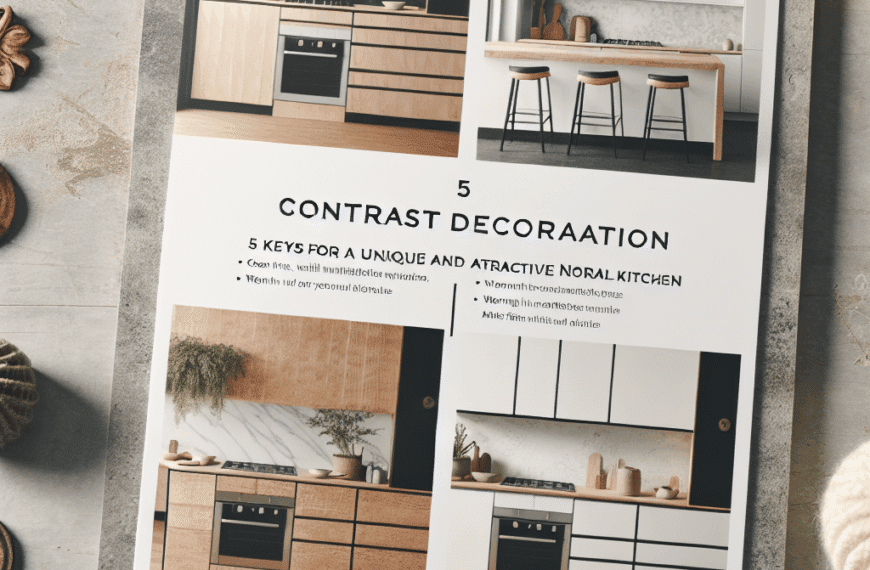 Crea una Cocina Nórdica Única: 5 Claves para un Estilo de Contrastes Atractivo