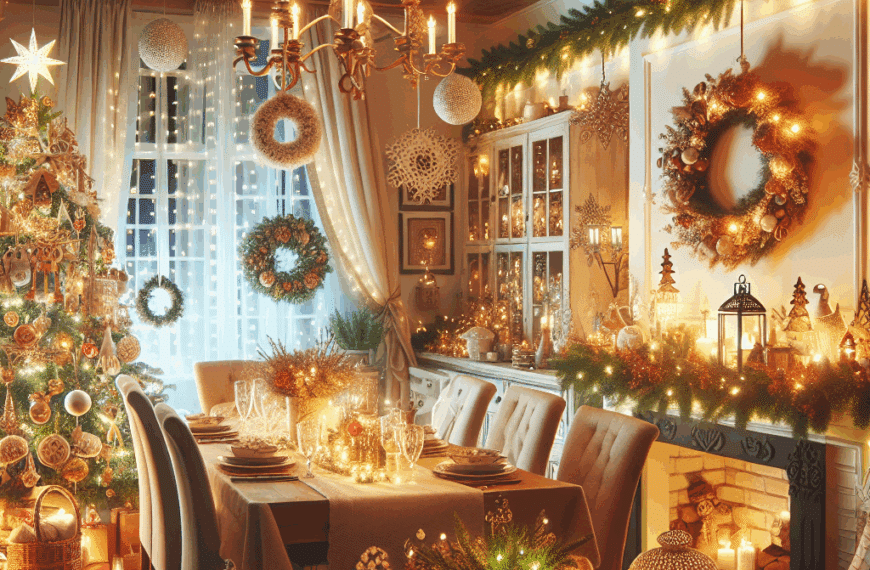 Decoraciones Navideñas Eternas: Embellece Tu Hogar con Creatividad Irrompible