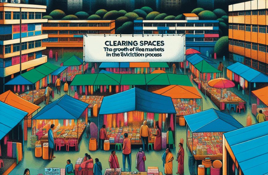 Despejando Espacios: El Crecimiento de los Mercadillos en el Proceso de Desalojo