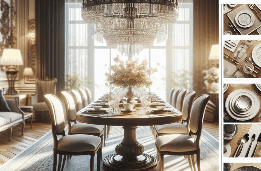El Arte de Elegir: Claves para Seleccionar la Mesa de Comedor Ideal