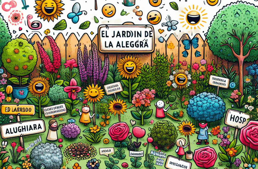 El Jardín de la Alegría: Risas y Esperanza a Bajo Costo