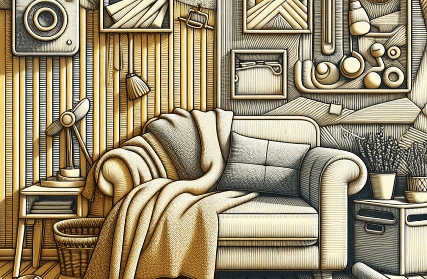 Almacenamiento Ideal para Tus Mantas del Sofá