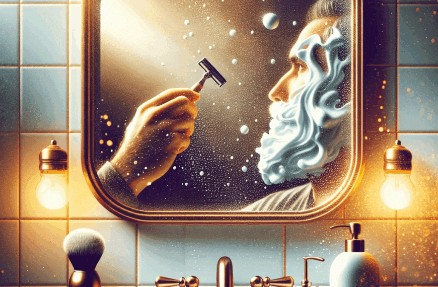 Espuma de Afeitar: El Secreto Infalible para Evitar Espejos Empañados