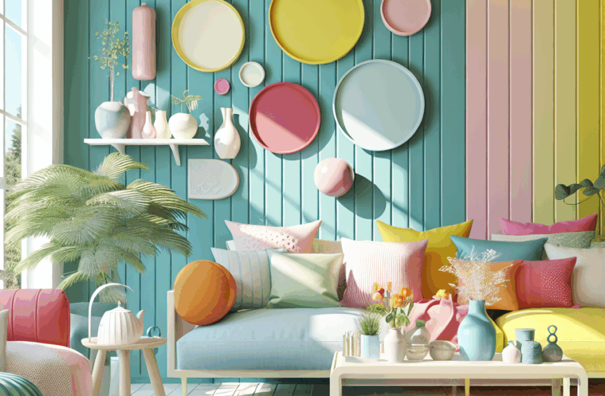 Decoración Nórdica Colorida: Un Estallido de Optimismo en Tu Hogar