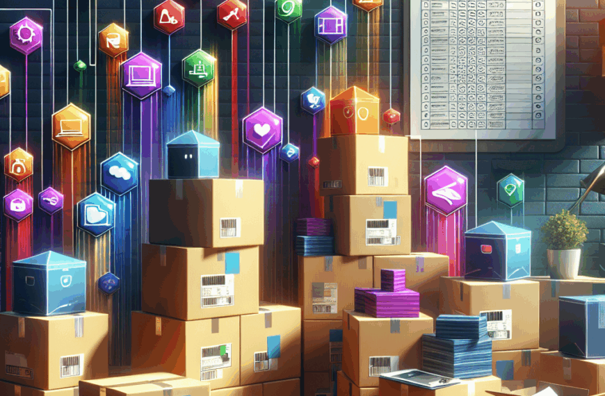 Etiquetado Eficaz de Cajas de Mudanza: Estrategias de Colores, Códigos e Inventario