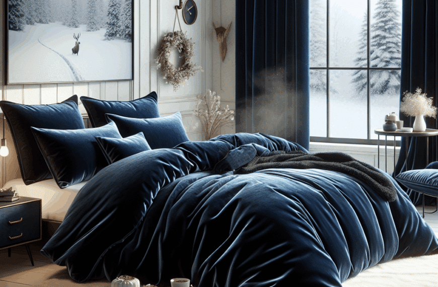 Funda Nórdica de Terciopelo: La Compañera Perfecta para el Invierno