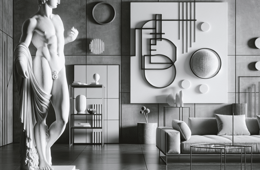 Fusión Perfecta: El Encuentro del Arte Clásico y el Diseño Contemporáneo