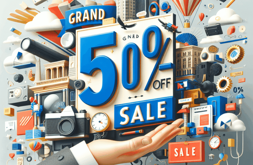 ¡Aprovecha: Todos Nuestros Productos al 50% de Descuento!