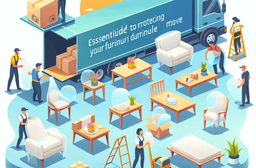Guía Esencial para Proteger Tus Muebles Durante una Mudanza Exitosa