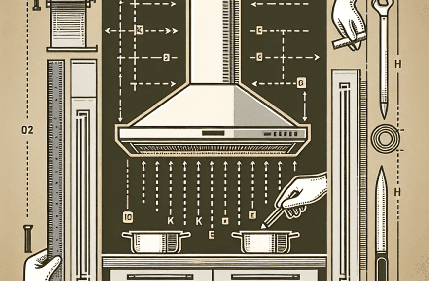 Instalación de Campanas de Cocina: Guía Completa con Medidas y Pasos Esenciales