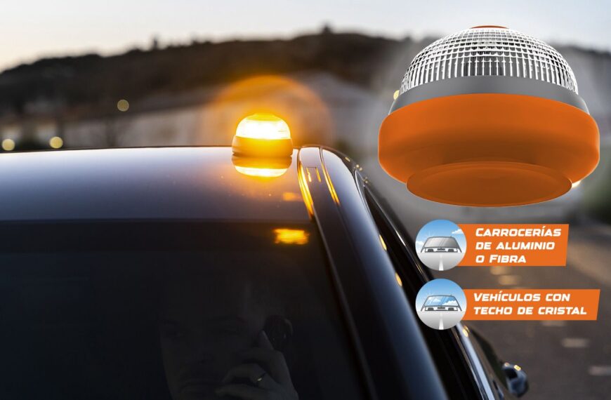 Hero Driver LED: La Innovadora Baliza V16 Conectada, Obligatoria desde 2026