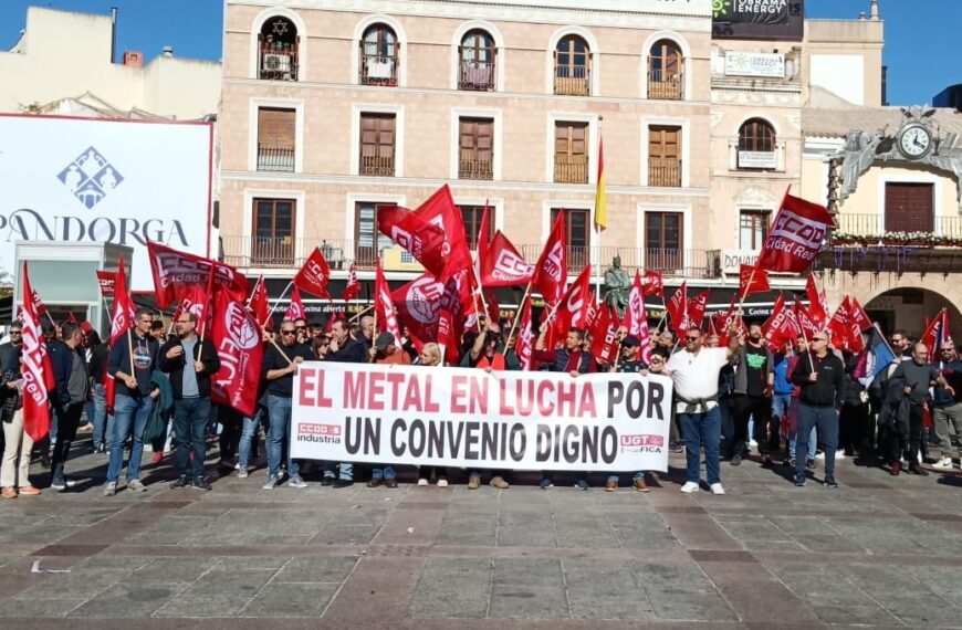 Impactante Éxito en la Huelga del Metal en Ciudad Real: 95% de Participación
