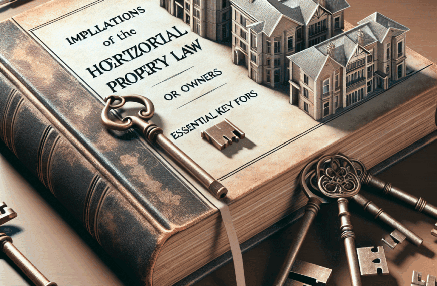 Implicaciones de la Ley de Propiedad Horizontal: Claves Esenciales para Propietarios