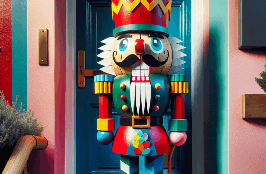 Creatividad Sin Límites: Un Cascanueces Único para Tu Puerta