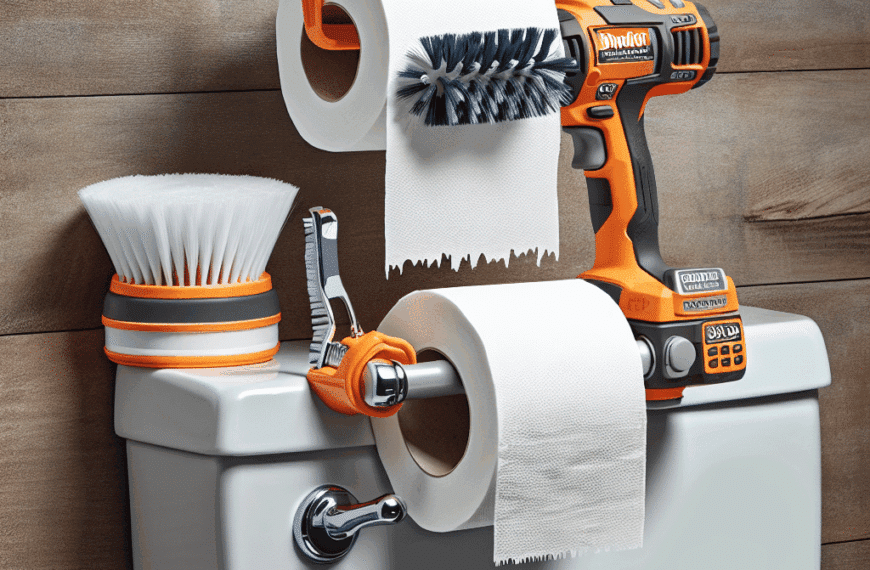 Descubre el Portarrollos 2 en 1 sin Taladros de Leroy Merlin: ¡Incluye Escobilla!