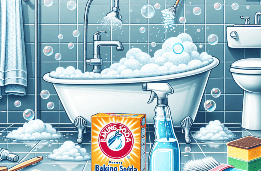 Baños Relucientes: Efectividad del Bicarbonato de Sodio en Limpieza y Desinfección