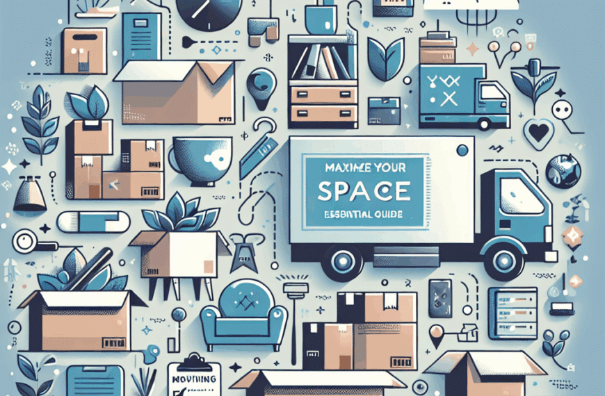 Maximiza Tu Espacio: Guía Esencial y Checklist para una Mudanza Eficiente