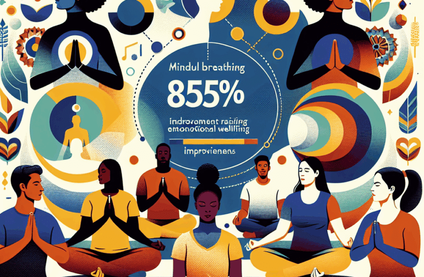 Mejoras Emocionales y Reducción del Estrés: El Impacto de la Respiración Consciente en un 85% de sus Practicantes