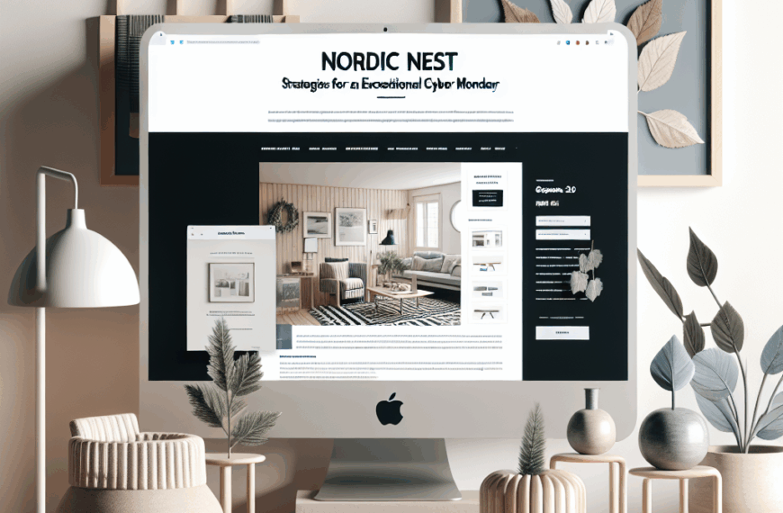 Nordic Nest: Estrategias para un Cyber Monday Excepcional