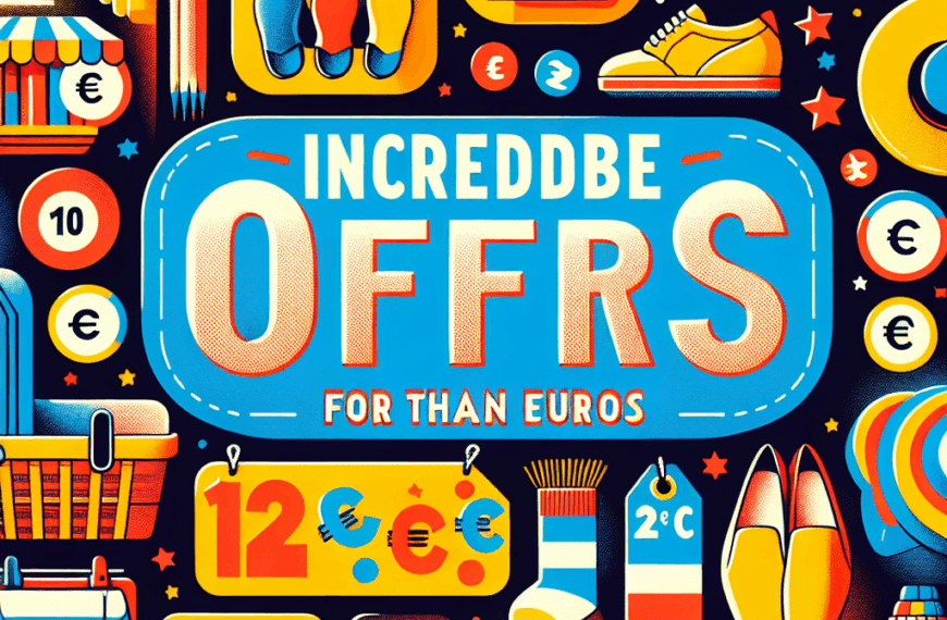 Ofertas Increíbles por Menos de 12 Euros