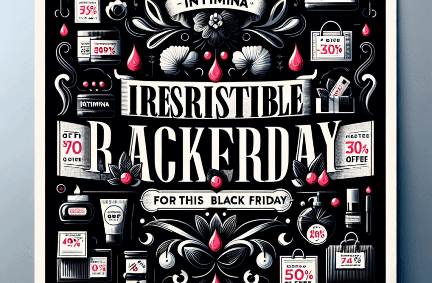 Ofertas Irresistibles de INTIMINA para Este Black Friday