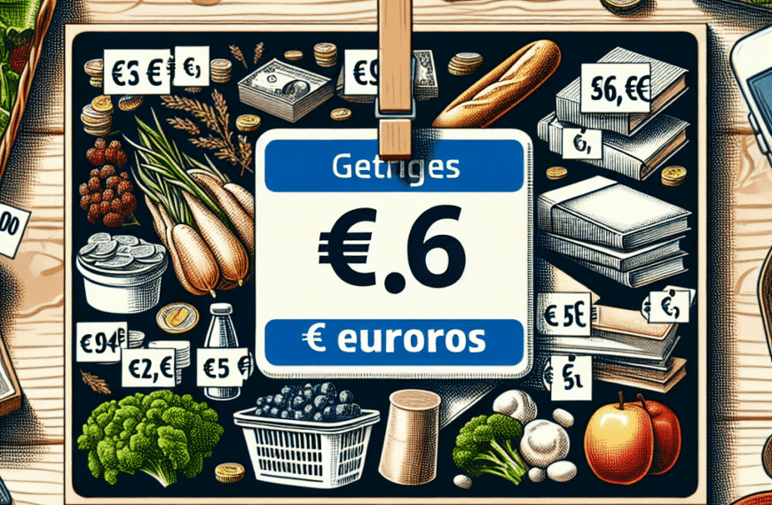 Ahorra Inteligentemente: Opciones por Menos de 6 Euros