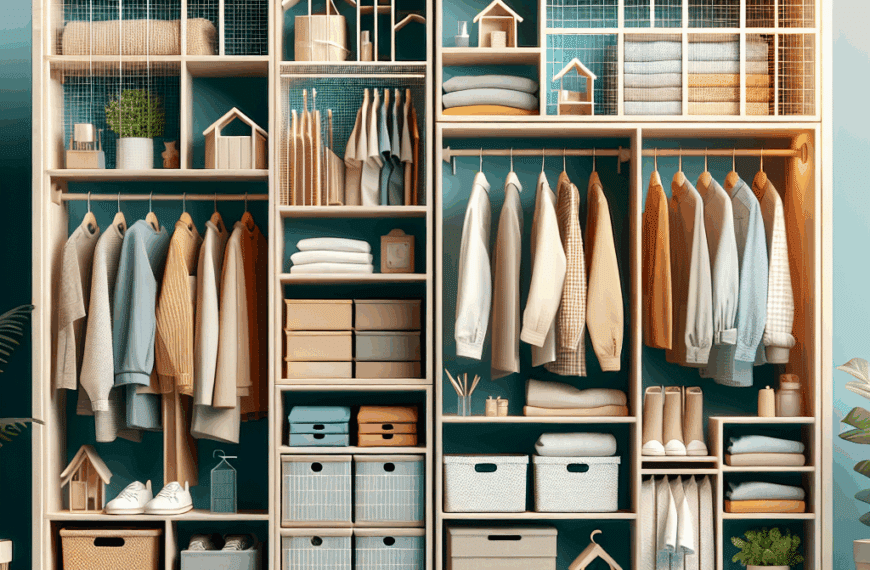 Optimiza Tu Espacio: Organiza Armarios Con Estilo y Creatividad