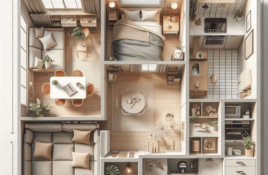 Optimización del Espacio: Confort en 48 m² en el Corazón del Hogar