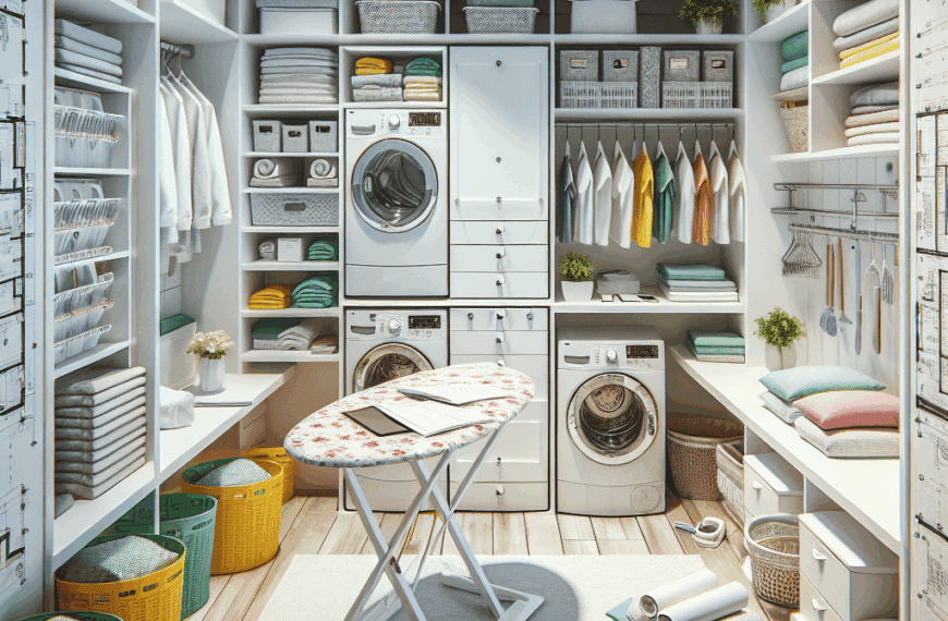 Optimización del Espacio en Lavanderías Pequeñas: Guía Completa de Ideas y Planificación