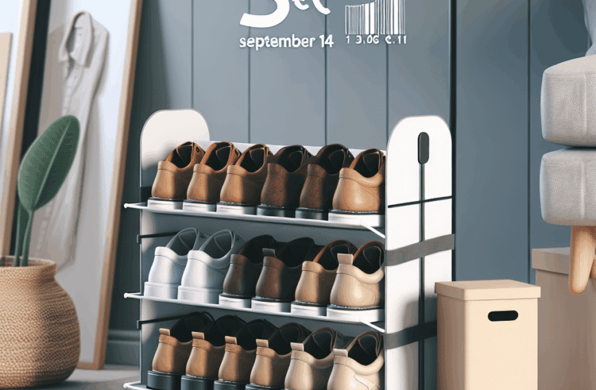 Organiza Tu Calzado con el Zapatero Extensible de Lidl por Solo 13 Euros desde el 14 de Septiembre