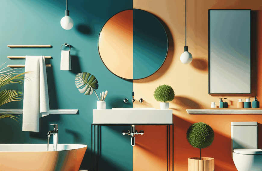 Transforma tu Baño con Dos Colores: Ideas y Consejos Creativos