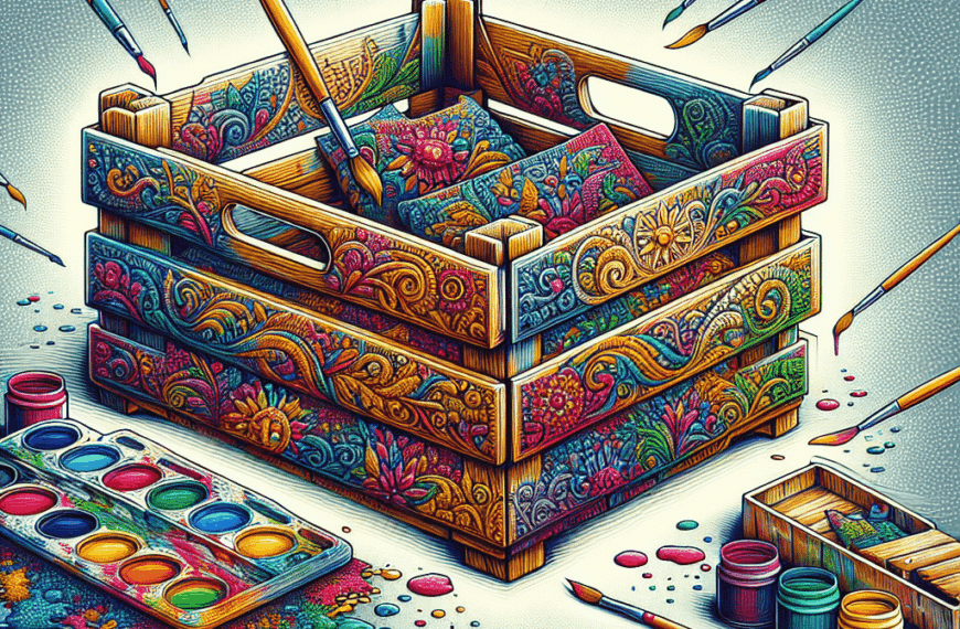 Transforma un Huacal de Madera en una Obra Decorativa