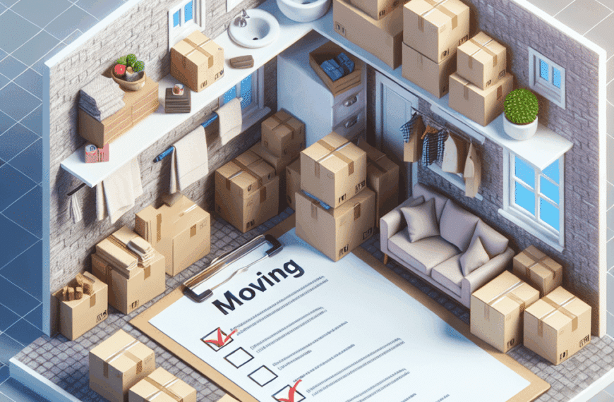 Guía Completa y Checklist para una Mudanza Eficiente en Espacios Reducidos