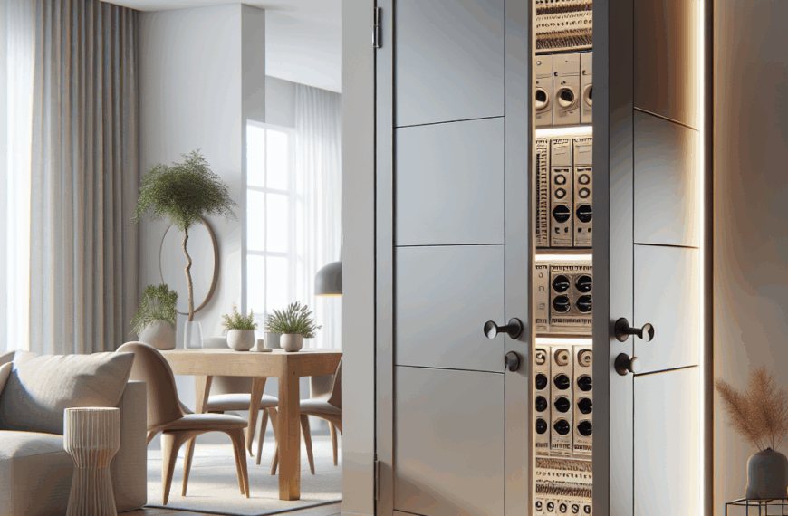 Puerta Corredera Oculta: La Solución Innovadora para Disimular tu Cuadro Eléctrico