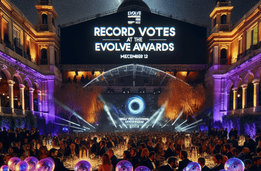 Récord de Votos en Los Premios Evoluciona: Gala en Madrid el 12 de Diciembre