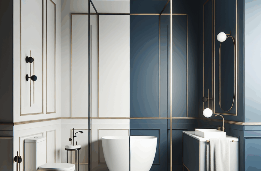 Renueva Tu Baño: Guía Definitiva para Pintar con Dos Tonos