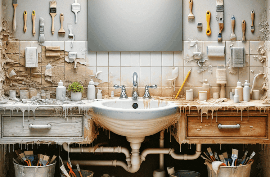 Transforma tu Lavamanos: Pintura Fácil Sin Renovaciones