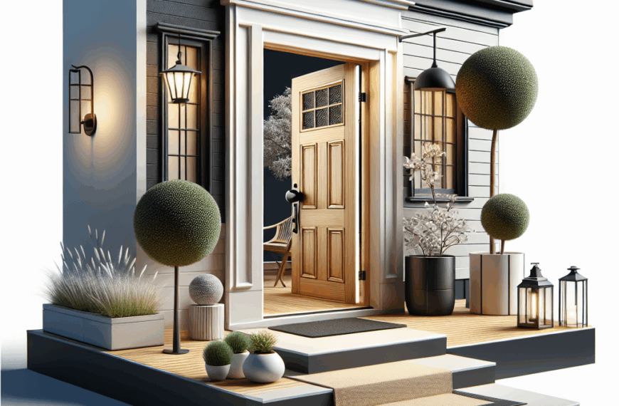 Renueva Tus Puertas: Elevando el Estilo de la Entrada de Tu Hogar