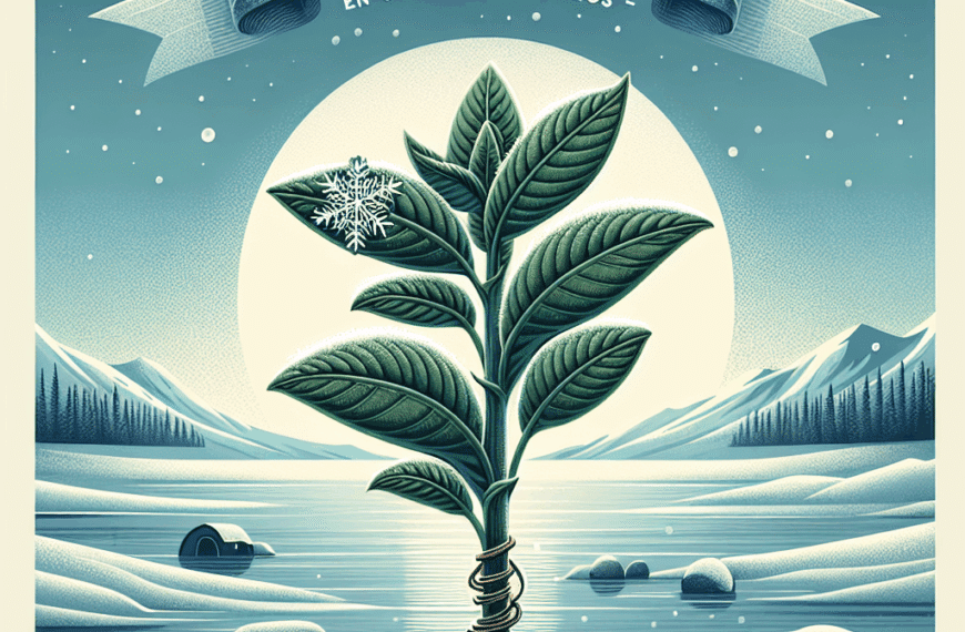 Resiliencia Vegetal: La Planta Ideal para Sobrevivir en Climas Fríos